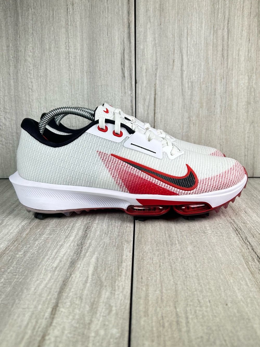 NEW Nike Air Zoom Infinity Tour 2 White Golf Sneaker Cleat Shoes Men’s Size 8 - Picture 4 of 11